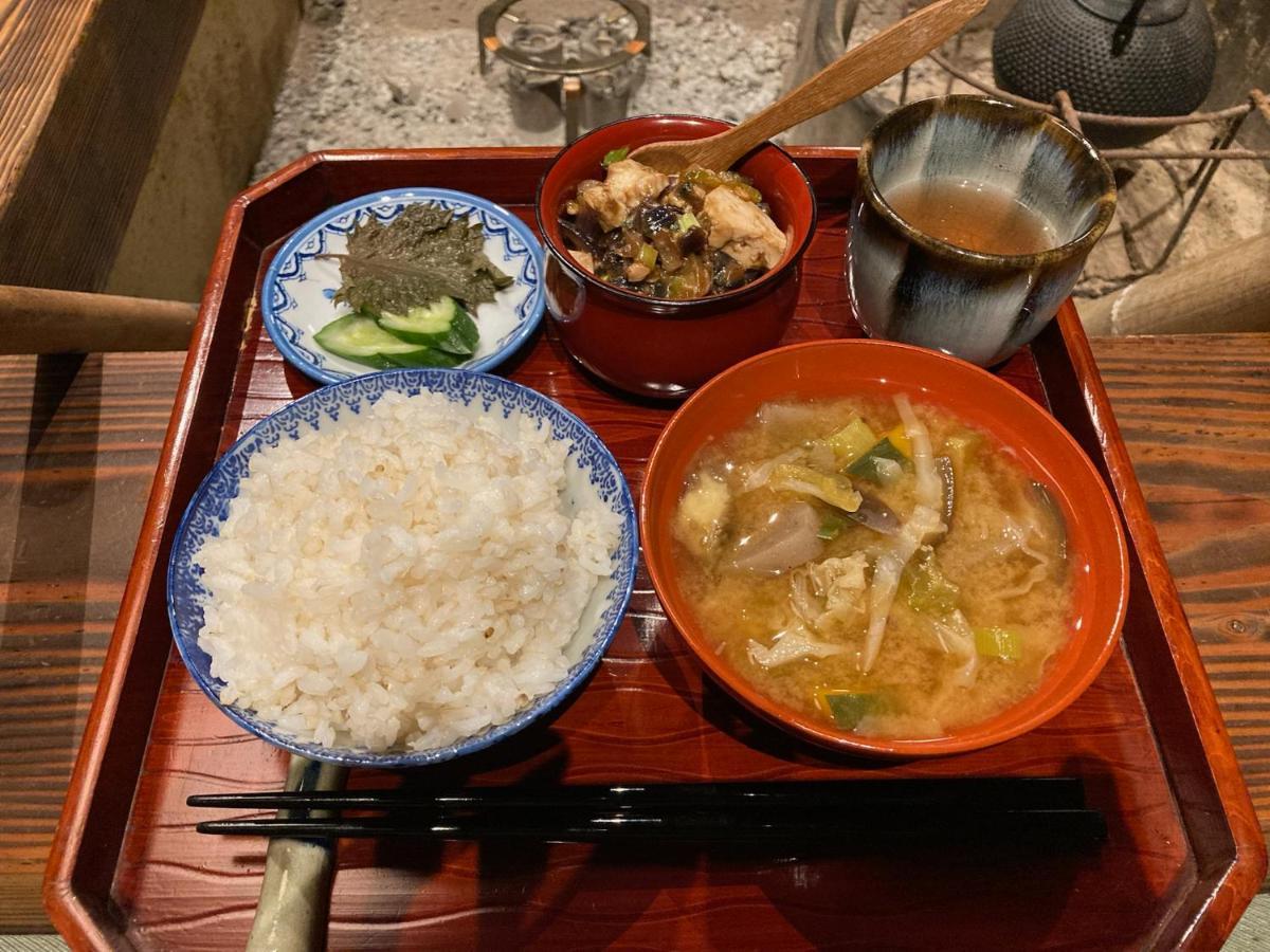 一汁一菜の宿　ちゃぶダイニング Ichiju Issai No Yado Chabu Dining Unforgettable Farmstay Experience In Deep Kyoto Ayabe Eksteriør billede